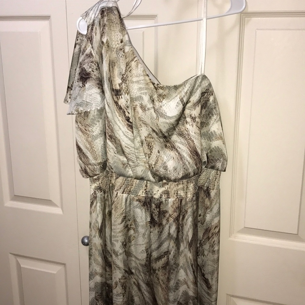 Beautiful one shoulder maxi/gown